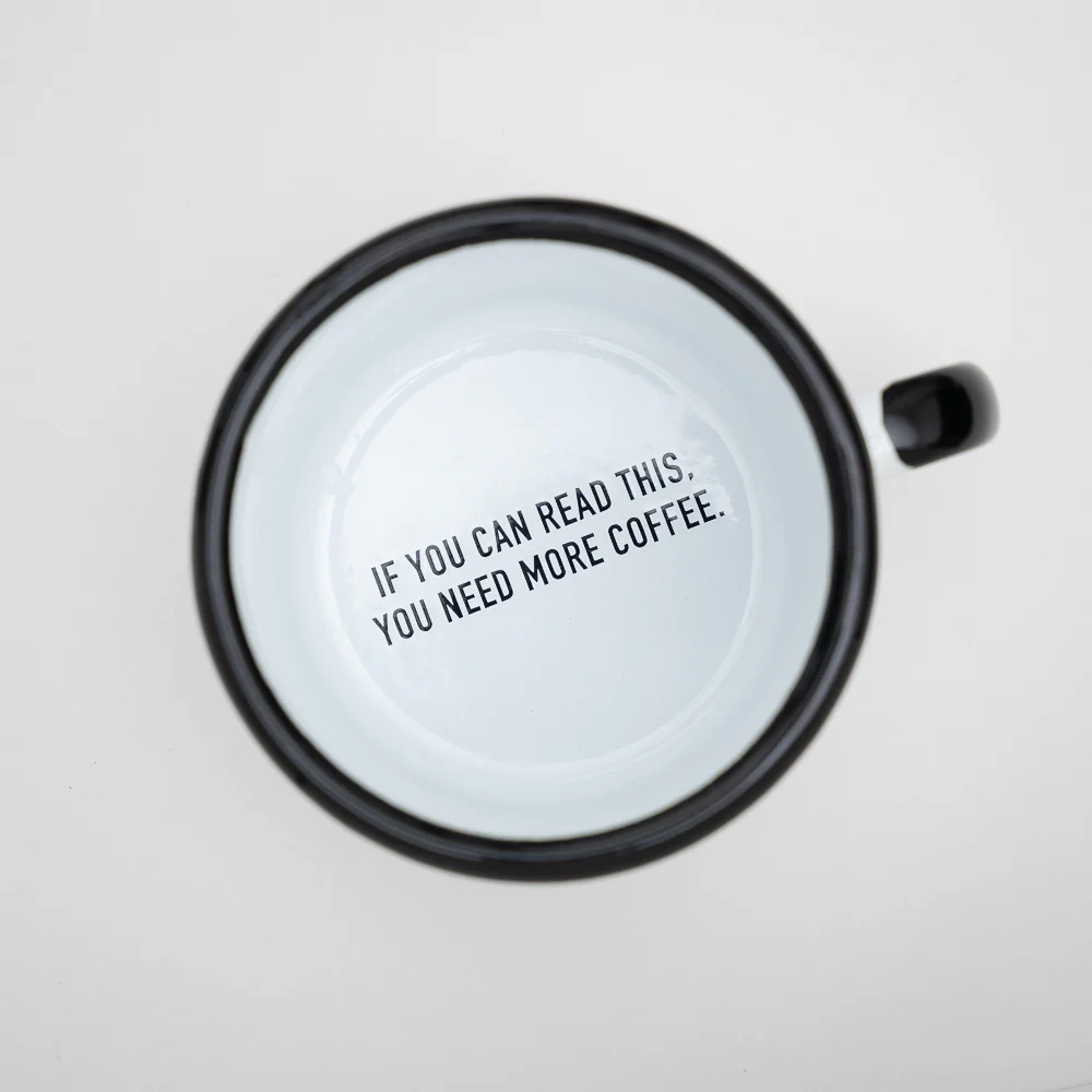 Original Enamel Coffee Mug - Image 3